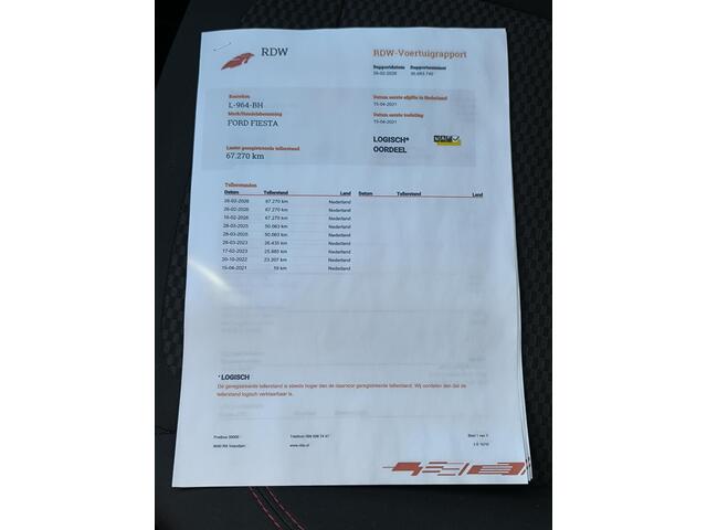 Ford FIESTA 1.0 EcoBoost ST-Line X Carplay,Camera, parkeerhulp, stoel +stuur verwarming, virtual cockpit.