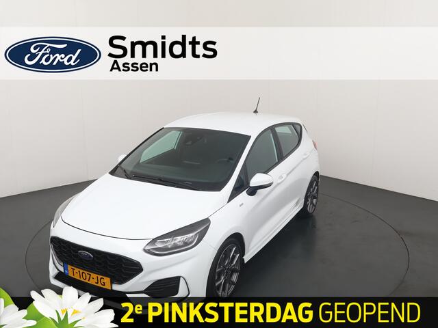 Ford FIESTA EcoBoost Hybrid 125pk ST-Line | Cruise | All Season banden | Parkeersens. achter | Apple carplay | Android auto |