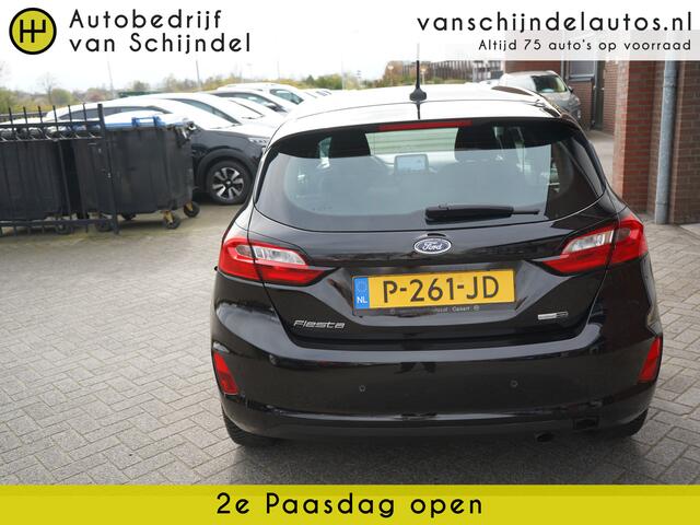 Ford FIESTA 1.0 ECOBOOST HYBRID TITANIUM ORIGINEEL NEDERLANDS NIEUW MODEL FULL LED ANDROID/APPLECARPLAY NAVI PARKEERSENSOREN ECC AIRCO CRUISECONTROL RIJSTROOKSENSOR 4X PERF ALL SEASON BANDEN ENZ...