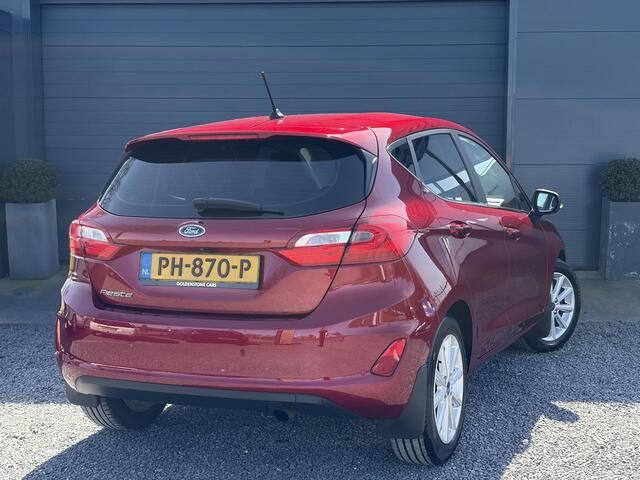 Ford FIESTA 1.0 EcoBoost Titanium Dealer Onderhouden,6 Bak,Navi,Camera,Clima,Cruise,Lm velgen,Apple Carplay/Android Auto,Rijstrooksensor,Pdc V+A,102pk,N.A.P,Apk tot 04-2027,Titanium Uitvoering