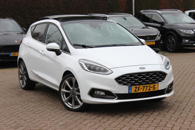 Ford FIESTA 1.0 EcoBoost Vignale Panoramadak / Camera / Leder / 18'' / Navigatie / B&O / Dodehoek / DAB / Stuur+Stoelverwarming / ACC