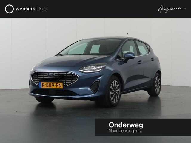 Ford FIESTA 1.0 EcoBoost Hybrid Titanium | Navigatie | Cruise Control Adaptief | Climate Control | Apple Carplay/Android Auto | Parkeersensoren |