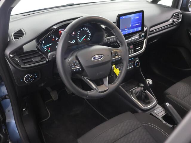 Ford FIESTA 1.0 EcoBoost Hybrid Titanium | Navigatie | Cruise Control Adaptief | Climate Control | Apple Carplay/Android Auto | Parkeersensoren |