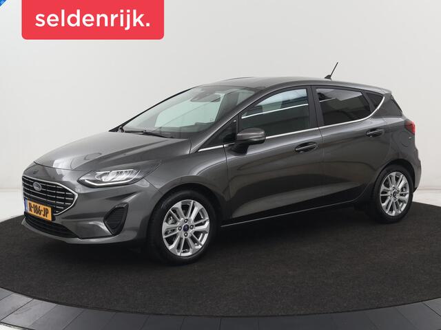 Ford FIESTA 1.0 EcoBoost Hybrid Titanium X | Automaat | Camera | Carplay | Navigatie | Full LED | Climate control | Cruise control | Keyless start | Getint glas