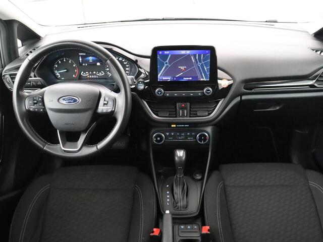 Ford FIESTA 1.0 EcoBoost Hybrid Titanium X | Automaat | Camera | Carplay | Navigatie | Full LED | Climate control | Cruise control | Keyless start | Getint glas