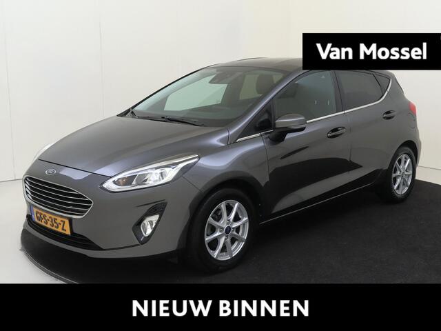 Ford FIESTA 1.0 EcoBoost Titanium X | airco automatisch | Apple Carplay/Android Auto | cruise control | lichtmetalen velgen 15" | navigatiesysteem full map |