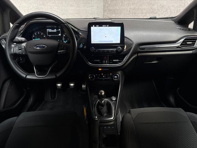 Ford FIESTA 1.0 EcoBoost ST-Line (APPLE CARPLAY, GROOT NAVI, CLIMATE, KEYLESS, LM VELGEN, SPORTSTOELEN, CRUISE, PARKEERSENSOREN, NIEUWSTAAT)