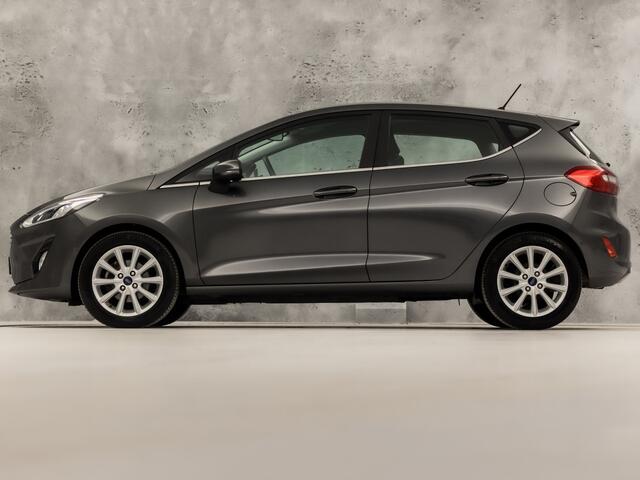 Ford FIESTA 1.0 EcoBoost Titanium (APPLE CARPLAY, GROOT NAVI, STUUR/STOELVERWARMING, BANG&OLUFSEN, CAMERA, KEYLESS, ADAPTIVE CRUISE, NIEUWE APK, NIEUWSTAAT)