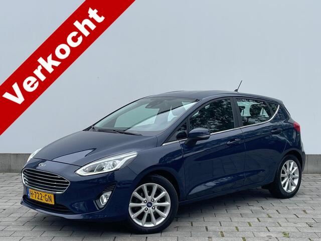 Ford FIESTA Titanium EcoBoost 100 pk | ACTIE | AUTOMAAT | Cruise | Climate | Apple Carplay & Android Auto | Parkeersensoren |