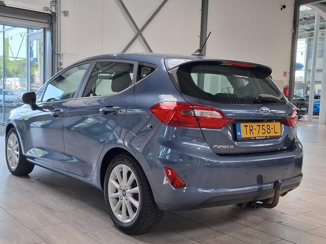 Ford FIESTA EcoBoost 100pk Titanium | Adapt. Cruise | B&O | Trekhaak | Parkeerhulp | Camera | B&O | Apple/Android Carplay |