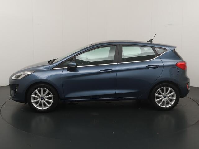 Ford FIESTA EcoBoost 100pk Titanium | Adapt. Cruise | B&O | Trekhaak | Parkeerhulp | Camera | B&O | Apple/Android Carplay |