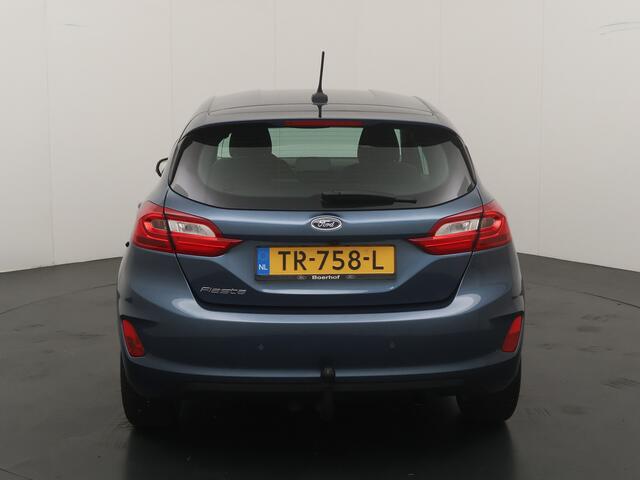 Ford FIESTA EcoBoost 100pk Titanium | Adapt. Cruise | B&O | Trekhaak | Parkeerhulp | Camera | B&O | Apple/Android Carplay |