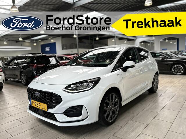 Ford FIESTA EcoBoost Hybrid 125pk ST-Line | Trekhaak | Winterpack | Cruise | Apple carplay / Android auto | Parkeersens. achter |