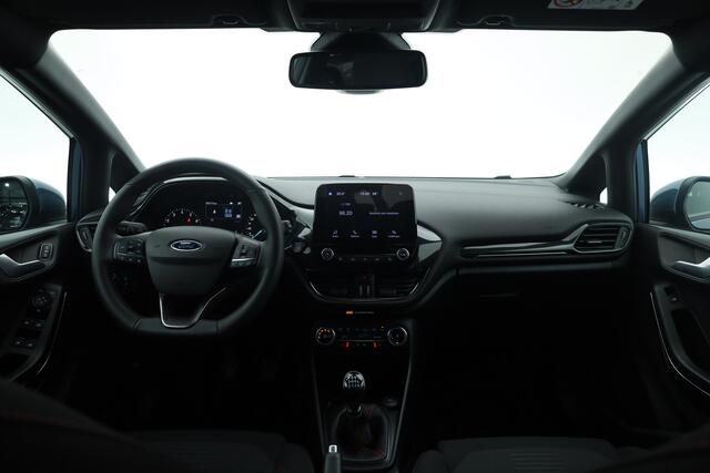 Ford FIESTA 1.0 EcoBoost Hybrid ST-Line | Rijklaar! | Orig. NL | Stoel-Stuurverw. | Voorruitverw. | Climate | Cruise | Keyless |App.Connect | Rijmodus | LED | DAB V