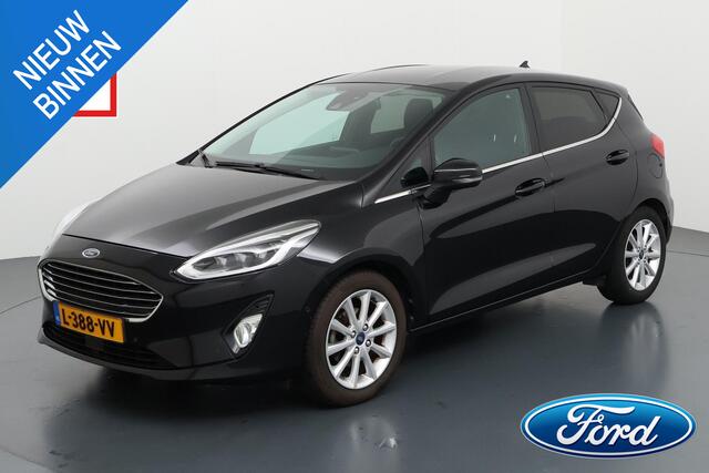 Ford FIESTA EcoBoost Titanium Navi Camera Ad. Cruise Winter Parking Dodehoek pack Dealeronderhouden