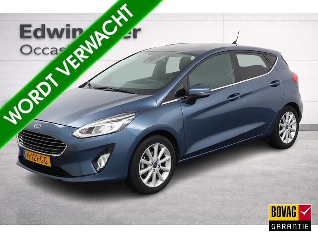 Ford FIESTA 1.0 EcoBoost Titanium | Apple Carplay/Android | Trekhaak | Cruise Control Adj | Cruise control | Led