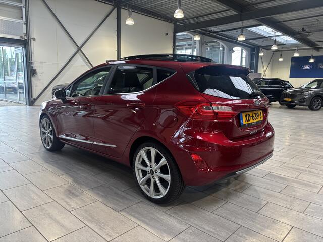 Ford FIESTA EcoBoost 100 pk Vignale | Pano | Winter Pack | Half leer | B&O | Camera | 18" | Adapt. cruise