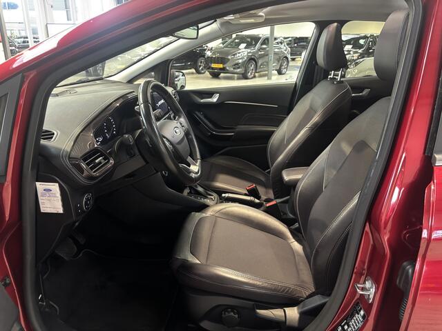 Ford FIESTA EcoBoost 100 pk Vignale | Pano | Winter Pack | Half leer | B&O | Camera | 18" | Adapt. cruise
