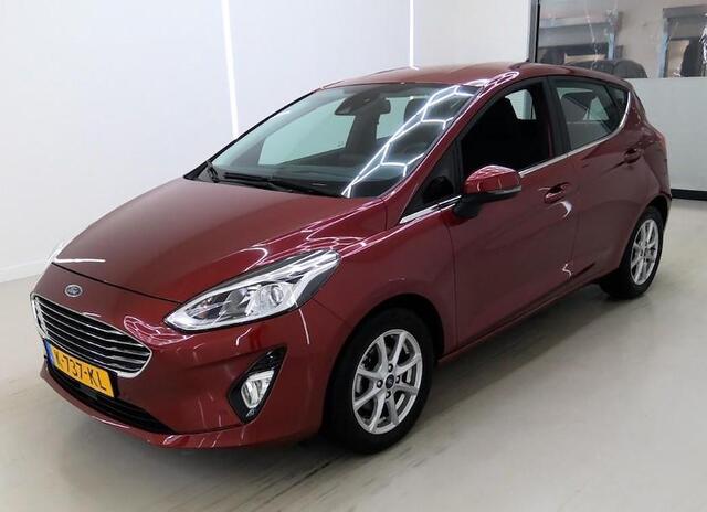 Ford FIESTA 125pk Eco Hybrid Titanium X Navi Camera Ad. Cruise Parking pack Dodehoek Detectie Dealeronderhouden