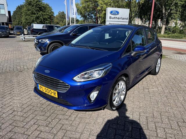 Ford FIESTA 1.0 EcoBoost Titanium 100pk Achteruitrijcamera | Adaptieve Cruise | Navigatie | Voorruit verwarming | 5 deurs | B&O audio