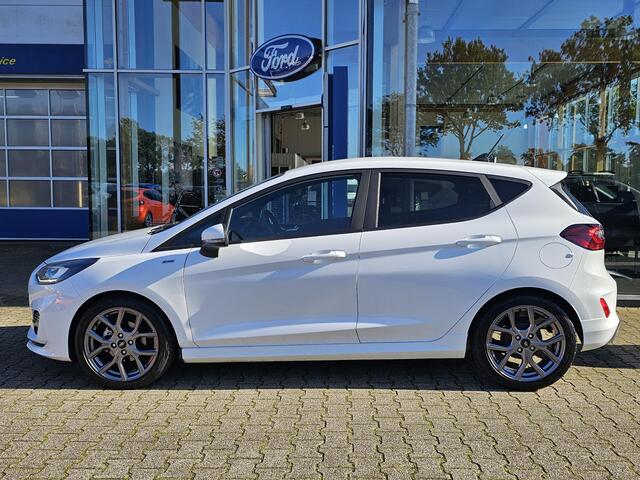 Ford FIESTA 1.0 EcoBoost Hybrid ST-Line X Nieuwstaat | Led | PDC | Navigatie | Achteruitrijcamera | Lane assist | 17'' velgen | Winterpack | B&O audi etc.