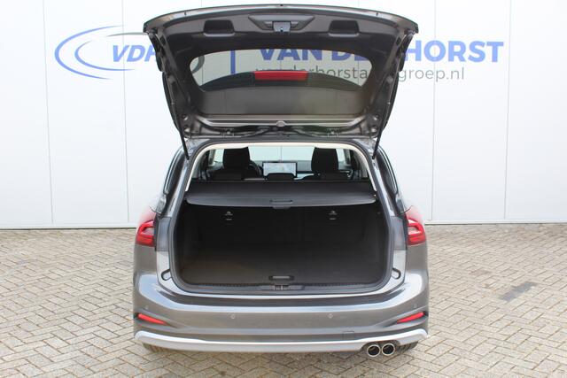 Ford FOCUS Wagon 1.0-155pk EcoBoost Mild-Hybrid Active AUTOMAAT ! Trekgewicht 1.500kg ! Slechts 2.800km ! Volautm. airco dual, navigatie, telefoonvoorb., adaptive cruise control, LED verlichting, metallic lak, camera, front-, lane- en side assist, LM wielen, Isofix 