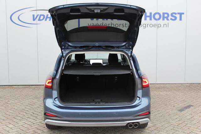 Ford FOCUS Wagon 1.0-155pk EcoBoost Mild-Hybrid Active AUTOMAAT ! Trekgewicht 1.500kg ! Slechts 6.600km ! Volautm. airco dual, navigatie, telefoonvoorb., adaptive cruise control, LED verlichting, metallic lak, camera, front-, lane- en side assist, LM wielen, Isofix 
