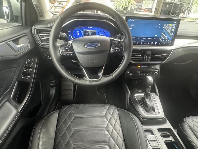 Ford FOCUS Wagon 1.0 Ecob Hybrid 155pk Vignale digi dashb Leer