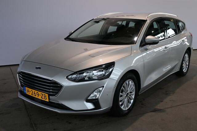 Ford FOCUS Wagon 1.0 EcoBoost Titanium Business Navigatie 1e Eigenaar ECC Apple CarPlay Achteruitrijcamera Lane Assist Inruil Mogelijk!