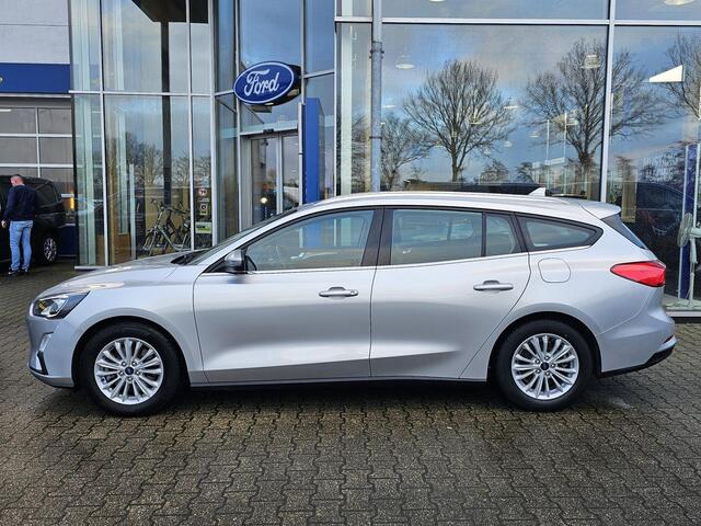 Ford FOCUS Wagon 1.0 EcoBoost 125 PK Titanium Business 125pk | Winterpack | Navigatie | Cruise control | Reservewiel | Apple carplay / Android auto | DAB