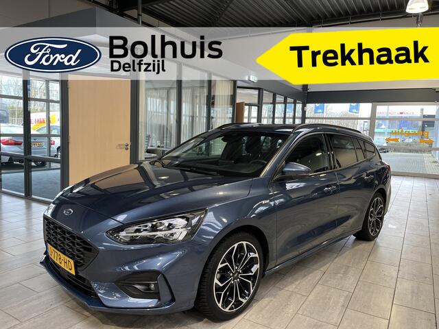 Ford FOCUS Wagon EcoBoost 125 pk ST Line | Trekhaak | Winter Pack | Full LED | 18" | Keyless entry | 4 seiz. banden