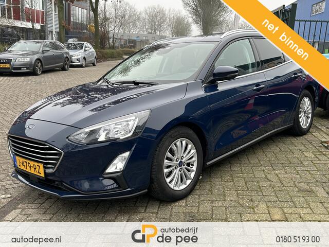 Ford FOCUS Wagon 1.0 EcoBoost Titanium X Business GARANTIE/AUTOMAAT/CARPLAY/CLIMA/CRUISE/NAVI/CAMERA/LICHTMETAAL rijklaarprijs!