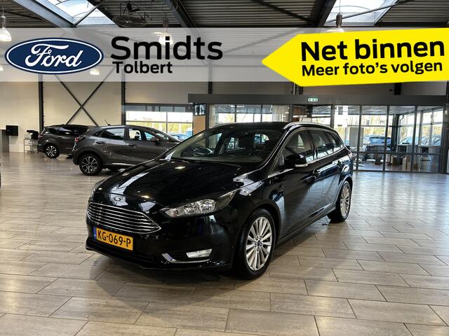 Ford FOCUS Wagon 125pk Titanium | Nw. geleverd | Dealer onderhouden | Clima | Cruise | Navi | Voorruit Verwarmd |