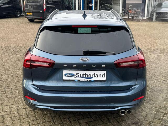Ford FOCUS 1.0 EcoBoost Hybrid ST Line Wagon 155pk SCI Automaat | April leverbaar | Winter Pack | Chrome Blue | 12.3 inch personaliseerbare Digital Cockpit | Achteruitrijcamera | Draadloos opladen mobiele telefoon | Ford Keyless Entry