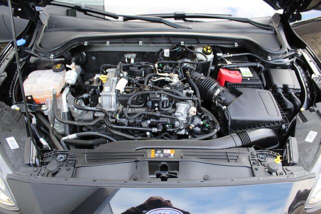 Ford FOCUS Wagon 1.0-125pk EcoBoost Mild-Hybrid ST-Line X . Luxe, correct nette en goed onderhouden Ford Focus Wagon ! Volautm. airco dual, navigatie, telefoonvoorb., camera, stuur-, stoel- en voorraamverwarming, head-up-display, elektr. trekhaak, LED verlichting et