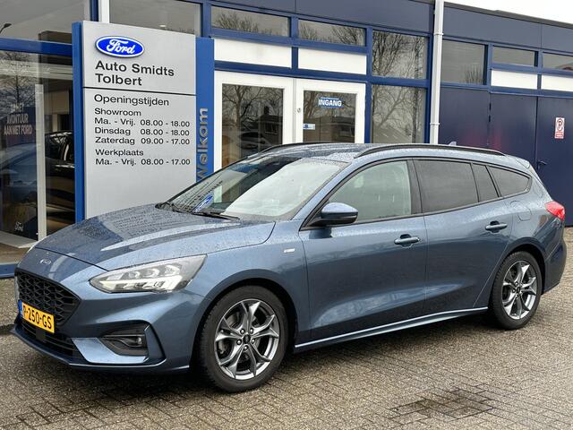 Ford FOCUS Wagon 125PK EcoBoost Hybrid ST Line Business | Head up | Trekhaak | Winterpack | Clima | Keyless | Cruise | AR camera