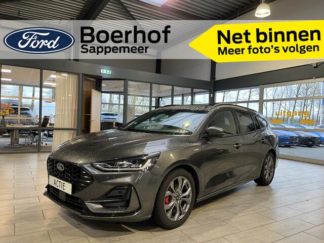 Ford FOCUS Wagon EcoBoost 125PK Hybrid ST Line | Pano I AGR stoelen I Sync4 I Camera I All season I fabr. gar. tm 08-2027