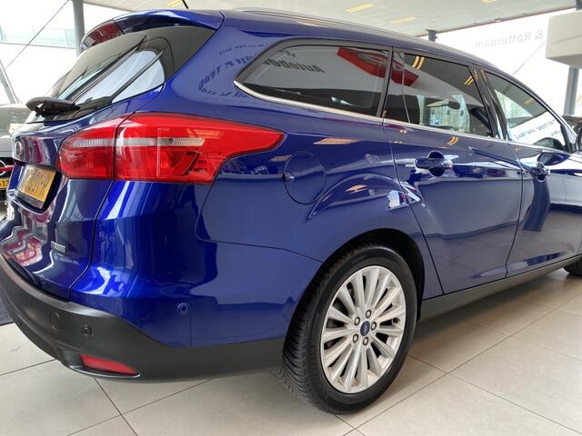 Ford FOCUS Wagon 1.0 Titanium,Navigatie,Parkeerassistent,Climate&Cruiscontrol,Keyless,Spraakbediening,V&A Sensoren,17 Inch Lmv