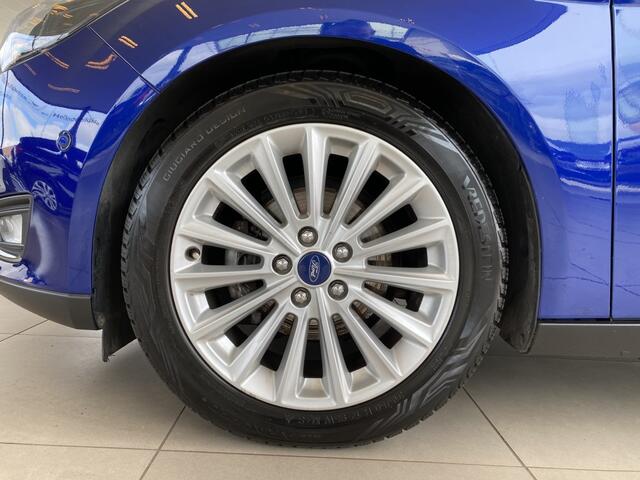 Ford FOCUS Wagon 1.0 Titanium,Navigatie,Parkeerassistent,Climate&Cruiscontrol,Keyless,Spraakbediening,V&A Sensoren,17 Inch Lmv