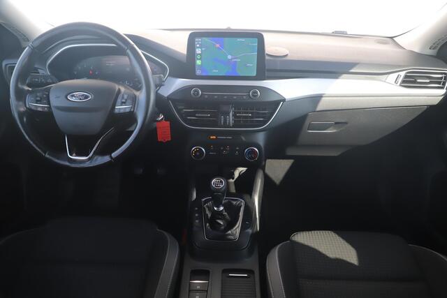 Ford FOCUS Wagon 1.0 EcoBoost Trend Edition Business 101PK Trekhaak Navigatie Carplay Android Cruise Rijstrooksensor 16 inch LMV