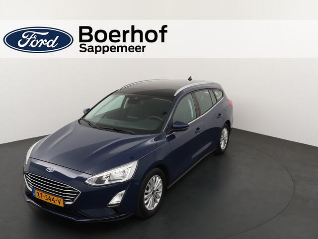 Ford FOCUS Wagon EcoBoost 125pk Titanium | Adapt. Cruise | Panorama | B&O | Clima | Dealer onderhouden