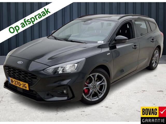 Ford FOCUS Wagon 1.5 EcoBoost ST Line X Business (150 PK) 1e-Eig & Dealer-Onderh. BOVAG-Garantie. NL-Auto. Trekhaak, Navigatie/Apple-Carplay/Android-Auto, Cruisecontrol, Keyless-Entry/Start, Parkeersensoren-V+A, Achteruitrijcamera, Elek.-Achterklep, Sportstoelen, DA