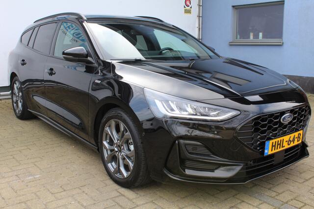 Ford FOCUS Wagon 1.0 EcoBoost Hybrid ST Line X | Panoramadak | Stoel/Stuurverwarming | Achteruitrijcamera | Parkeersensoren V+A | Adaptive cruise controle | Lane assist | Dodehoek sensoren | Schuif/kantel dak | Navigatie | Climate controle | Keyless start | Apple Ca