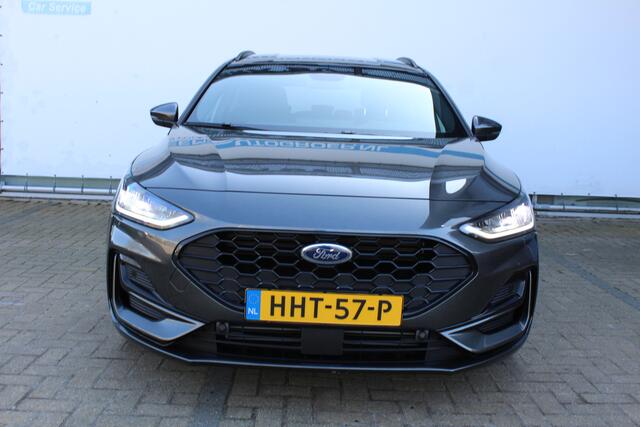 Ford FOCUS Wagon 1.0 EcoBoost Hybrid ST Line | Achteruitrijcamera | Stoel/stuur verwarming | Navigatie | Climate controle | Adaptive cruise controle | Lane assist | Apple CarPlay/Android Auto | Keyless start | Dodehoeksensoren | Parkeersensoren V+A | Zwarte hemelbe