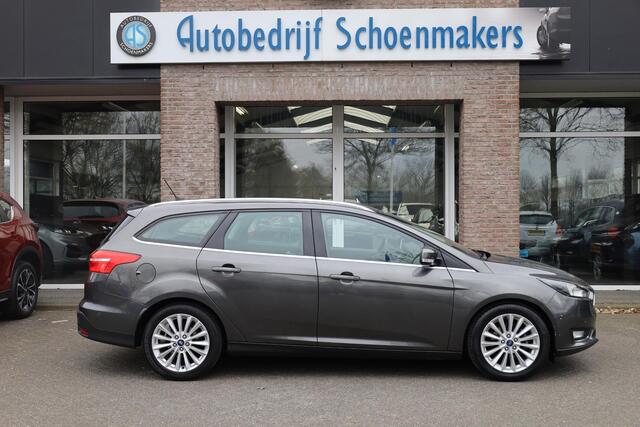 Ford FOCUS Wagon 1.0 Titanium TREKHAAK NAVI 2xPDC RUITVERWARMING CRUISE 17"LMV NAP