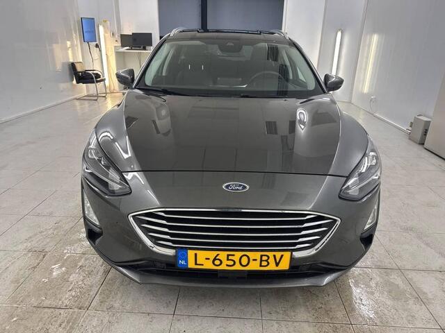 Ford FOCUS 1.0 EcoB Hybrid Titanium X Adap Cruise Camera Winter Parking pack Dodehoek Full LED Wagon
