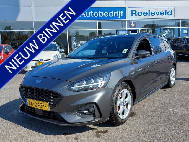 Ford FOCUS Wagon 1.0 EcoBoost 125pk ST-Line Business | Origineel NL | Navi | B&O Sound | Clima | Adap.Cruise | Led Koplampen | Keyless Entry | Pdc V+A+Assist+Camera | Privacy Glass | 18''lm | Trekhaak