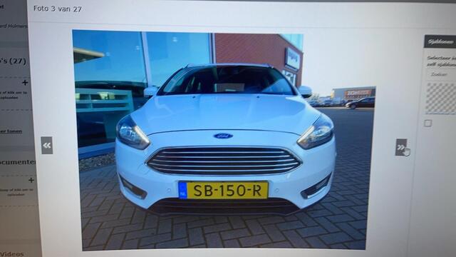 Ford FOCUS Wagon 1.0 Ecoboost 125 PK Titanium | Trekhaak | 17 Inch Lichtmetalen Velgen | Climate Control | Cruise Control |
