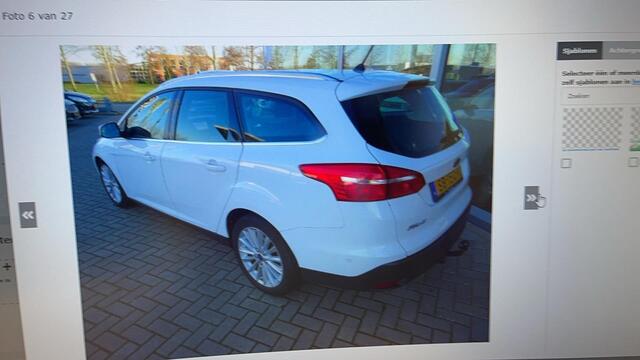 Ford FOCUS Wagon 1.0 Ecoboost 125 PK Titanium | Trekhaak | 17 Inch Lichtmetalen Velgen | Climate Control | Cruise Control |