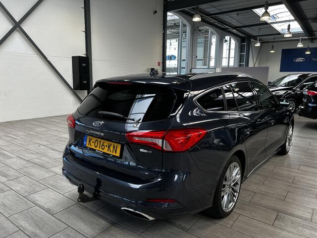 Ford FOCUS Wagon EcoBoost Hybrid 125pk Vignale | Dealer onderhouden | Trekhaak | Adapt. Cruise | Winter pack |